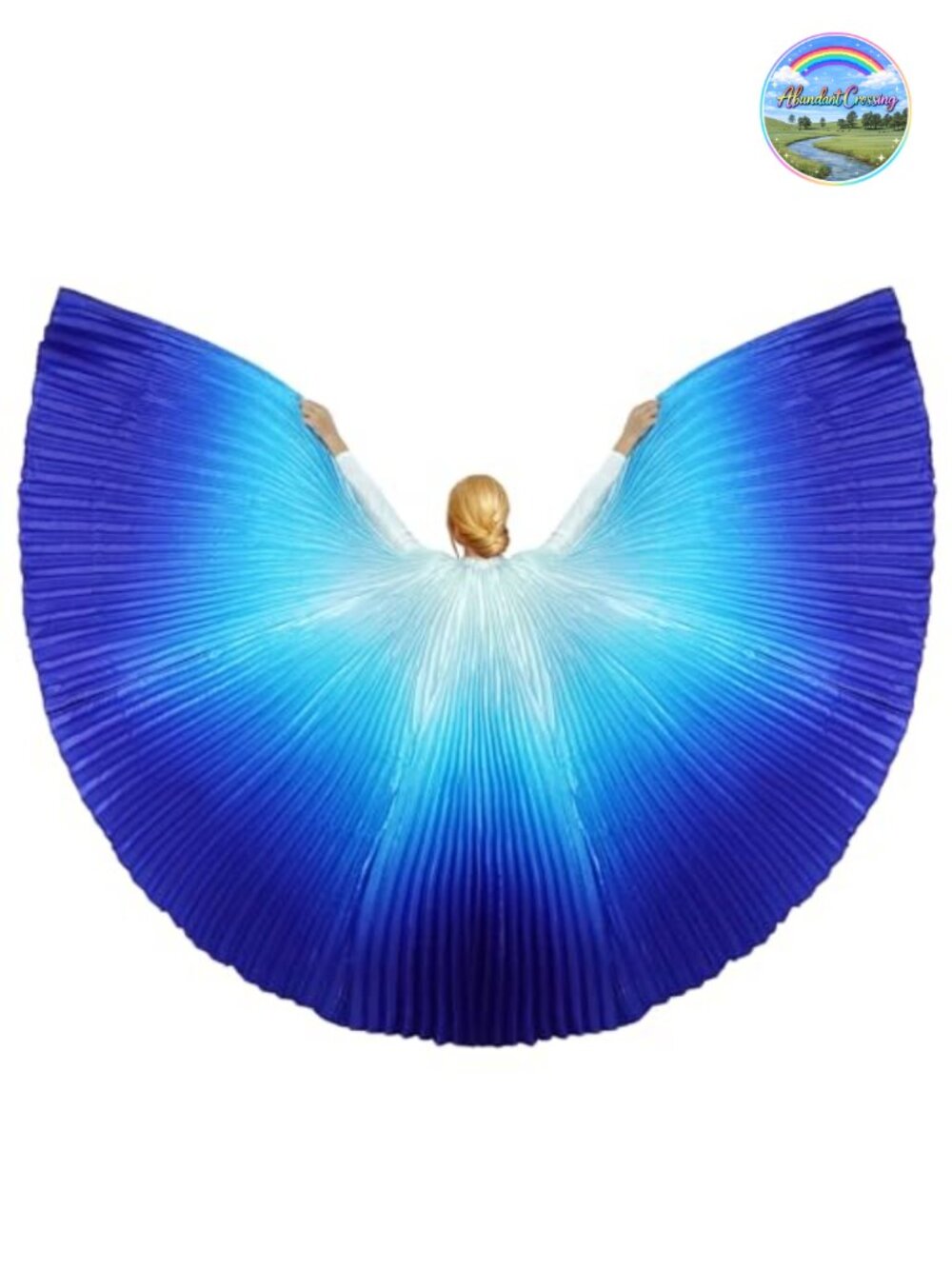 Satin Belly Dance Isis Wings 57 Inch Halloween Costume Angel Wings